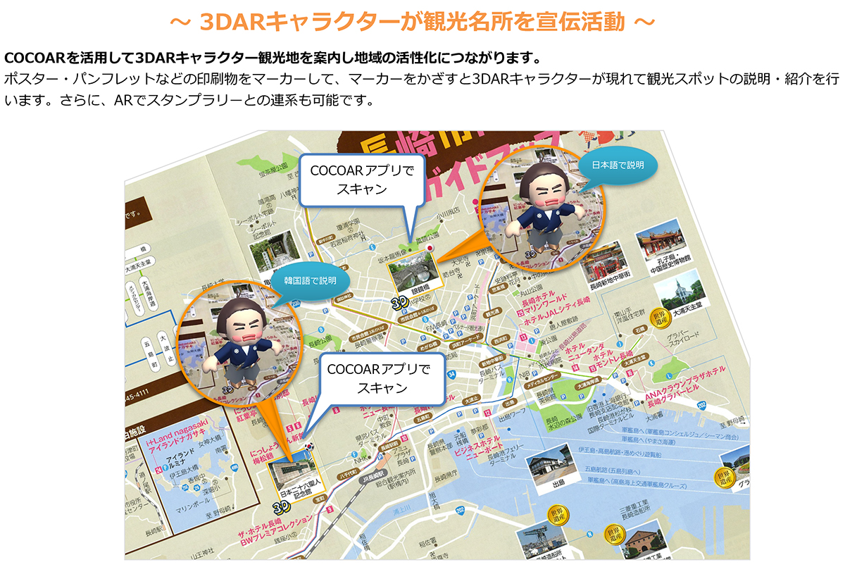 3DAR観光マップ